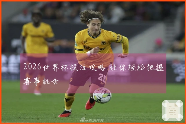 2026世界杯投注攻略 让你轻松把握赛事机会