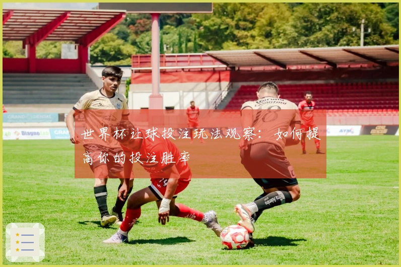 世界杯让球投注玩法观察：如何提高你的投注胜率