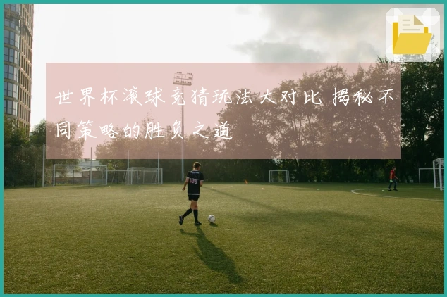世界杯滚球竞猜玩法大对比 揭秘不同策略的胜负之道