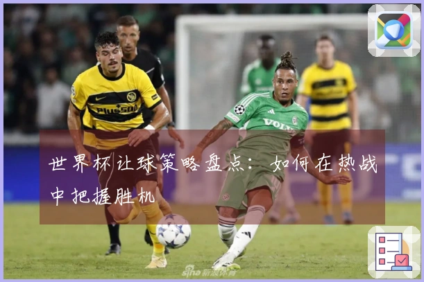 世界杯让球策略盘点：如何在热战中把握胜机